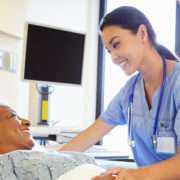 Nursing caring to patient